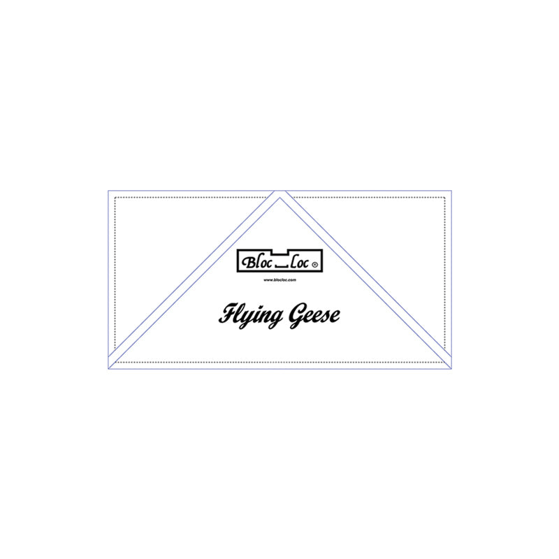 Bloc Loc - Flying Geese Ruler 2" x 4"