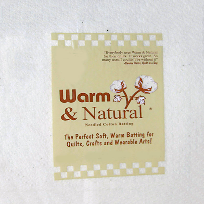 King Sz Warm & Natural Batting 120 x 124