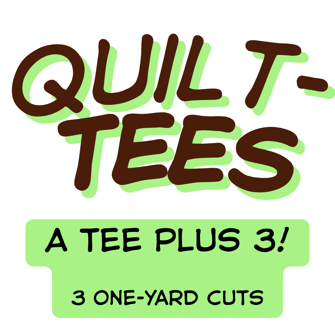 Quilt-Tees Plus Three Club - 3 One-Yard Cuts