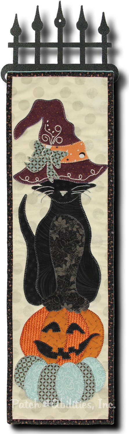 P279 Black Cat in Witch's Hat - Pre-Order