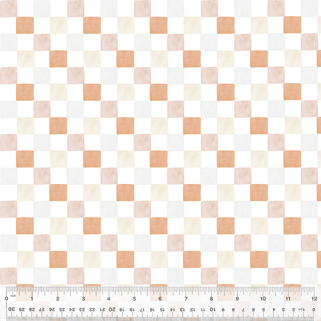 Petal and Purr - Checker - Rust