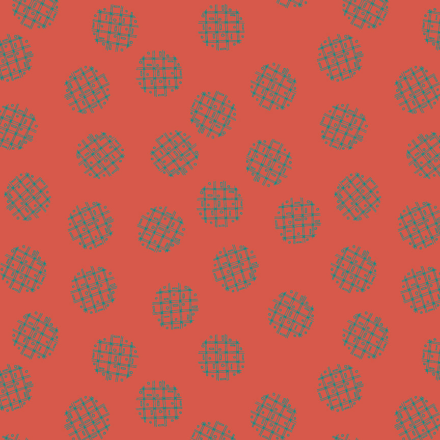 Sway by Kori Graph Dots Scarlet
