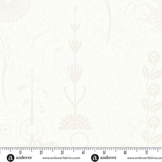 Sun Print Whisper - Cameo - Cream