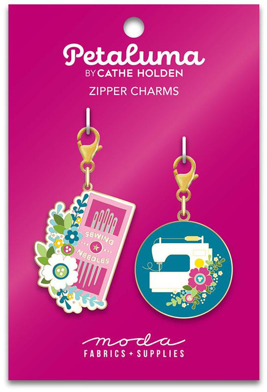 Machine & Needles Zip Pull