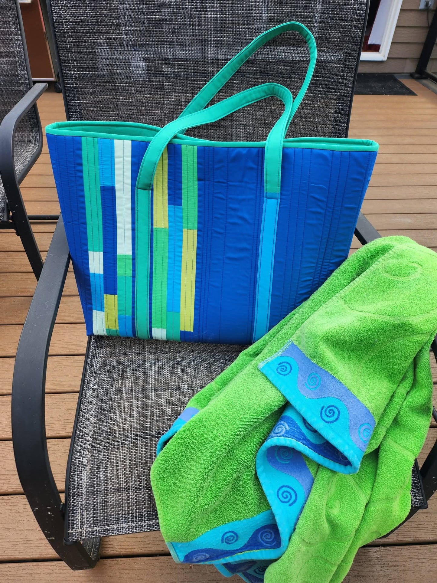 Colorblock Tote Kit