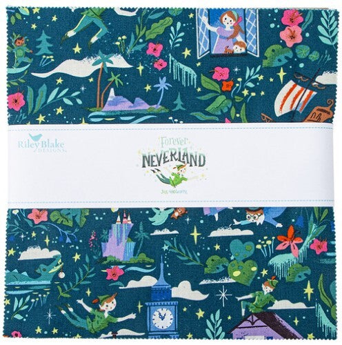Forever Neverland - 10in Squares, 42pcs/bundle