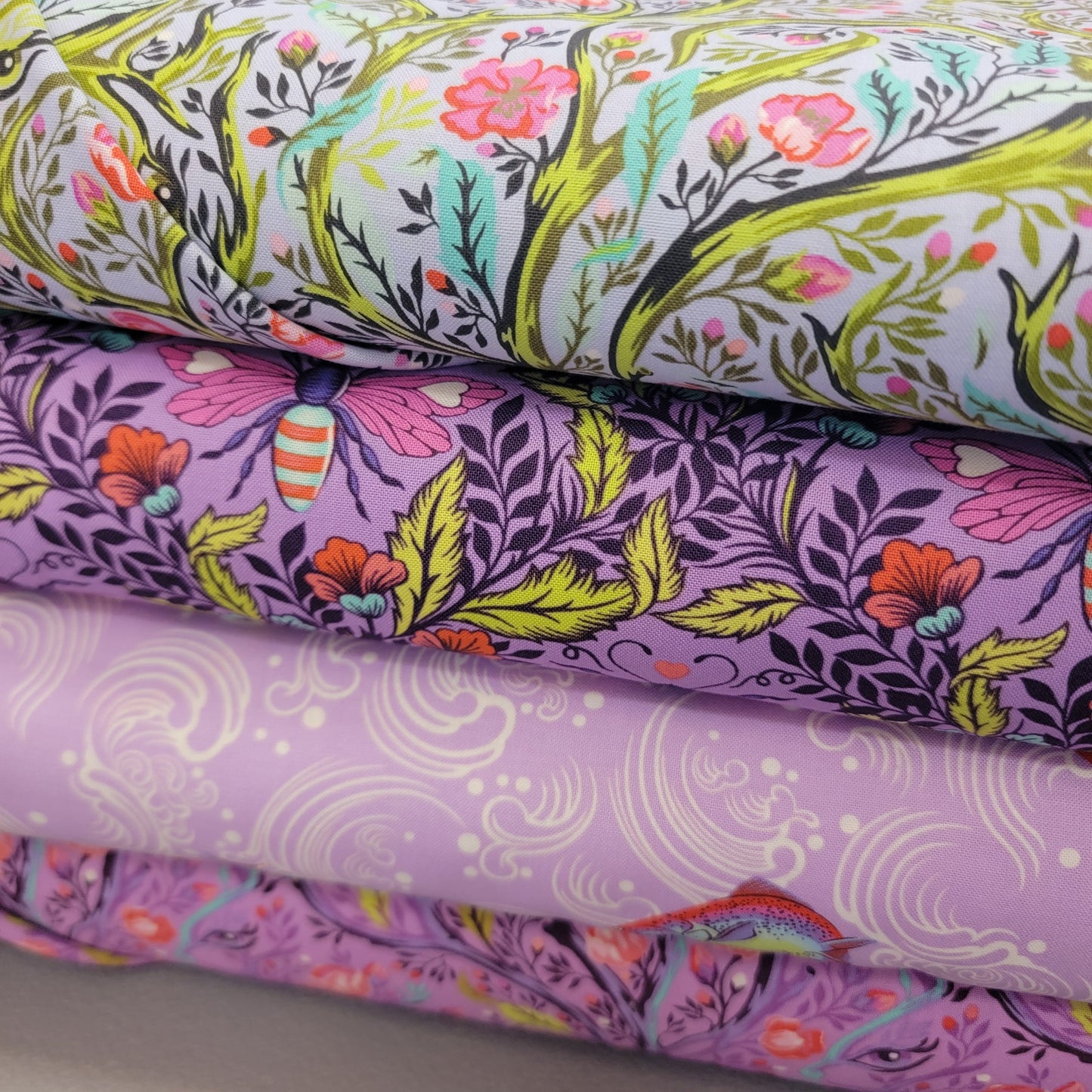 Full Moon Forest II Half Yard Bundle - (4) Mixed Berries