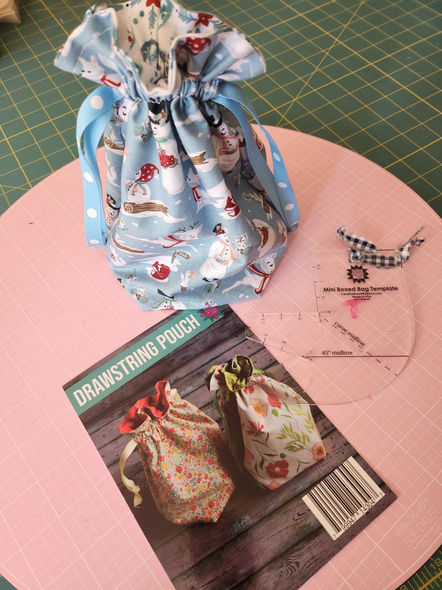 Drawstring Pouch - Frost and Flurry - Kit