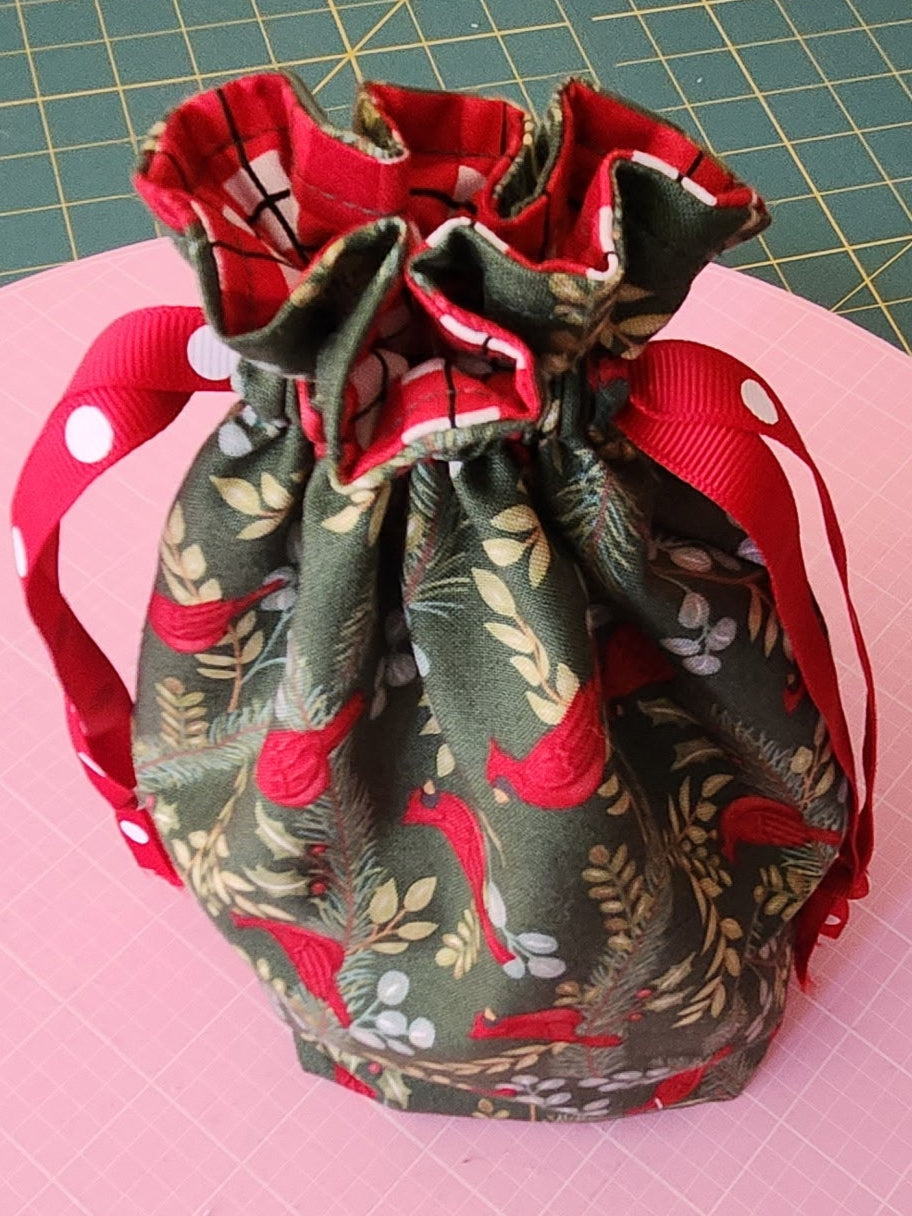 Drawstring Pouch - Winter Friends - Kit