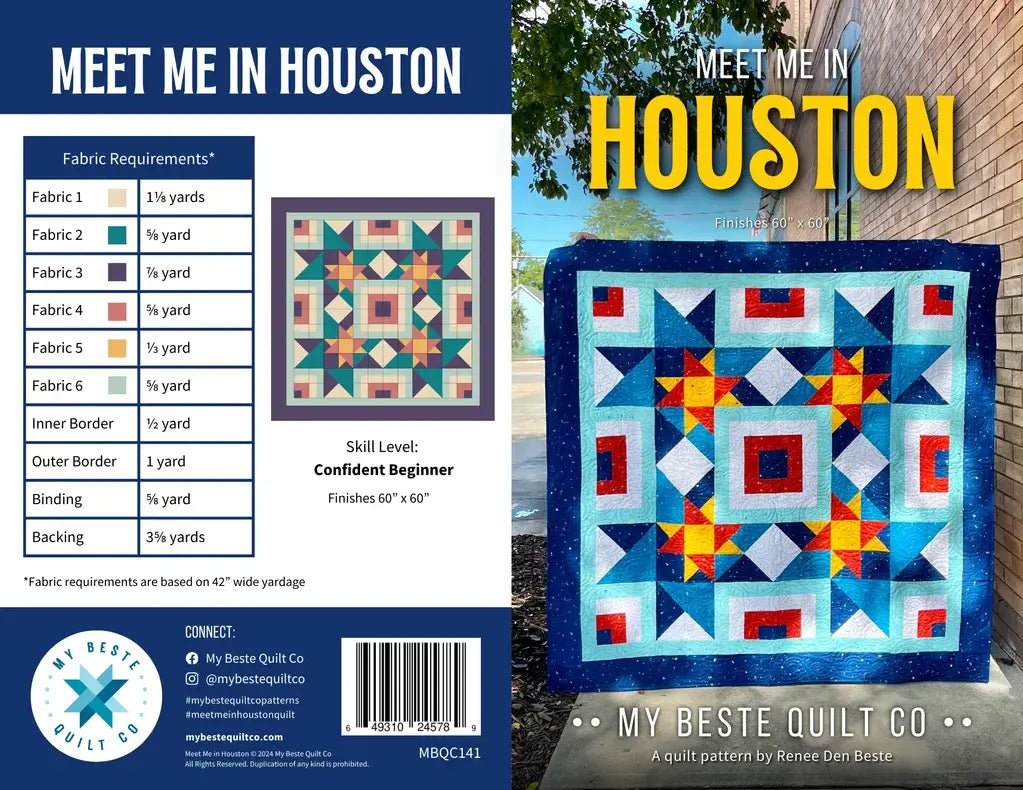 Meet Me in Houston - Red, White, & Blue #1 Kit