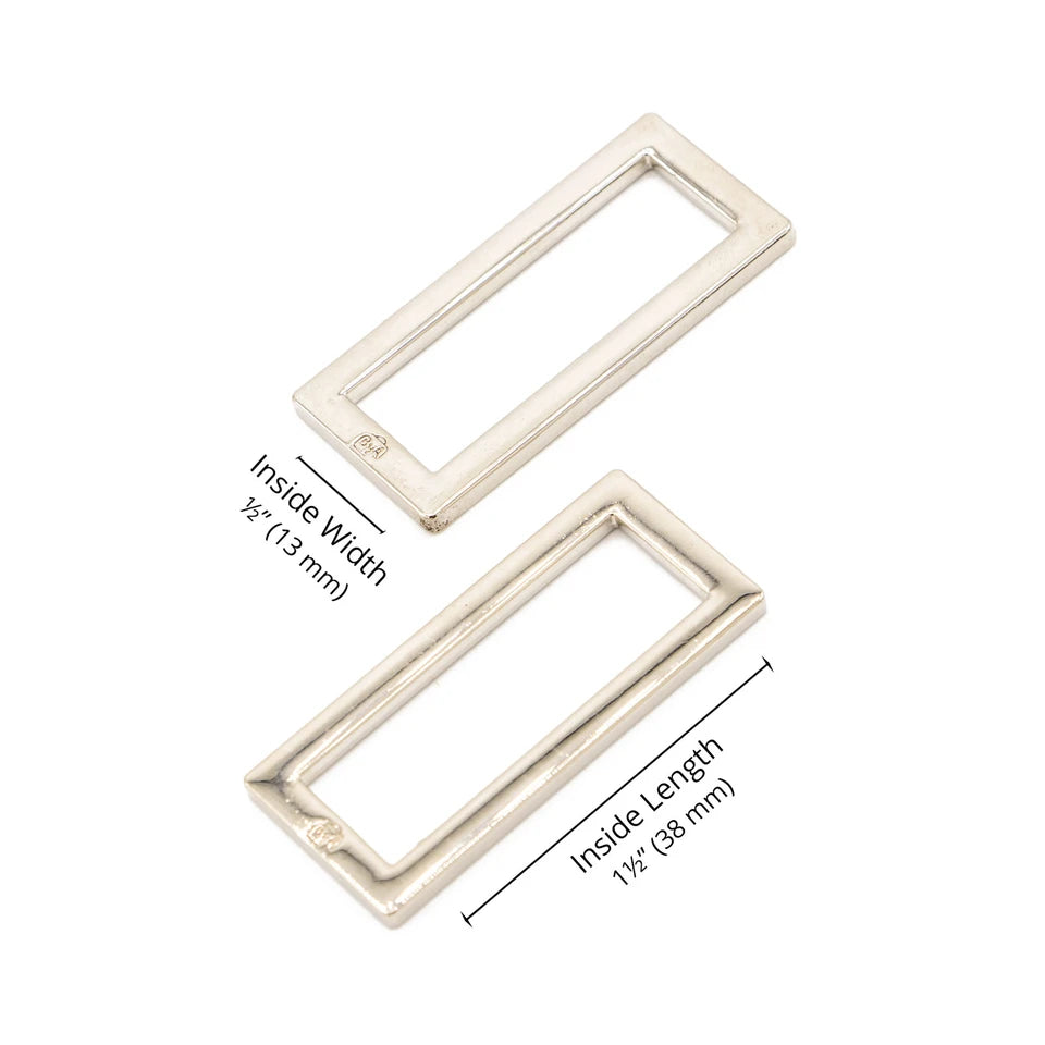 By Annie - 1-1/2" Rectangle Ring