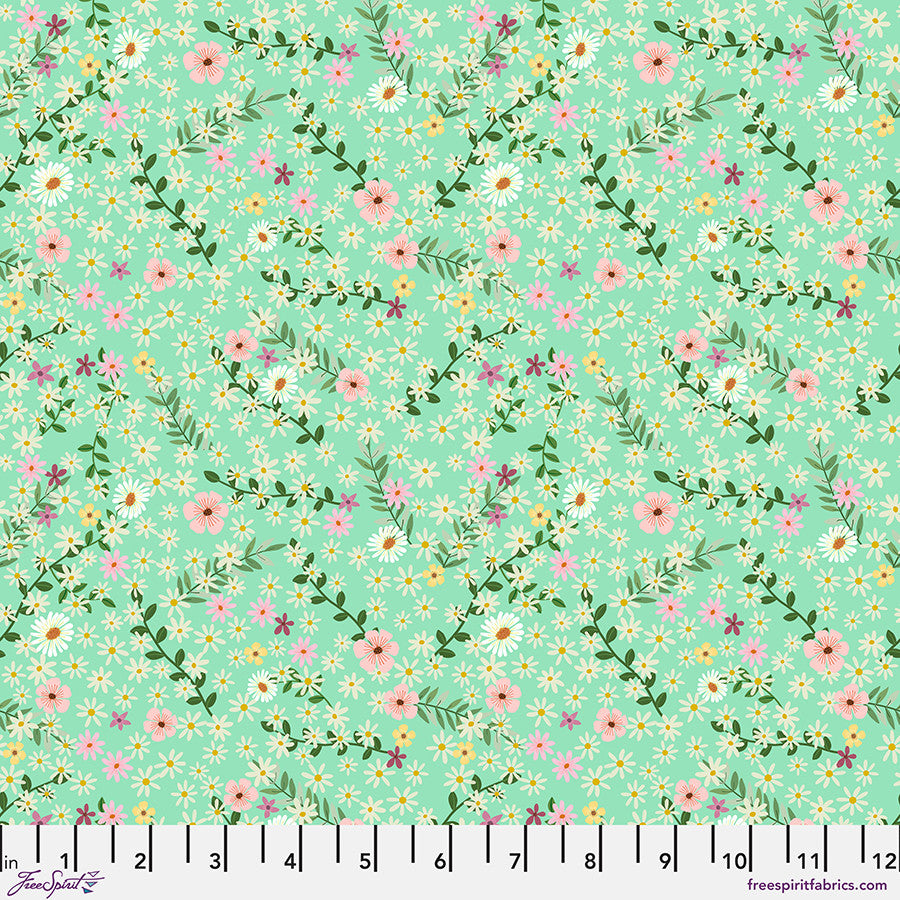 Happy Petals - Mint || Floral Fiesta