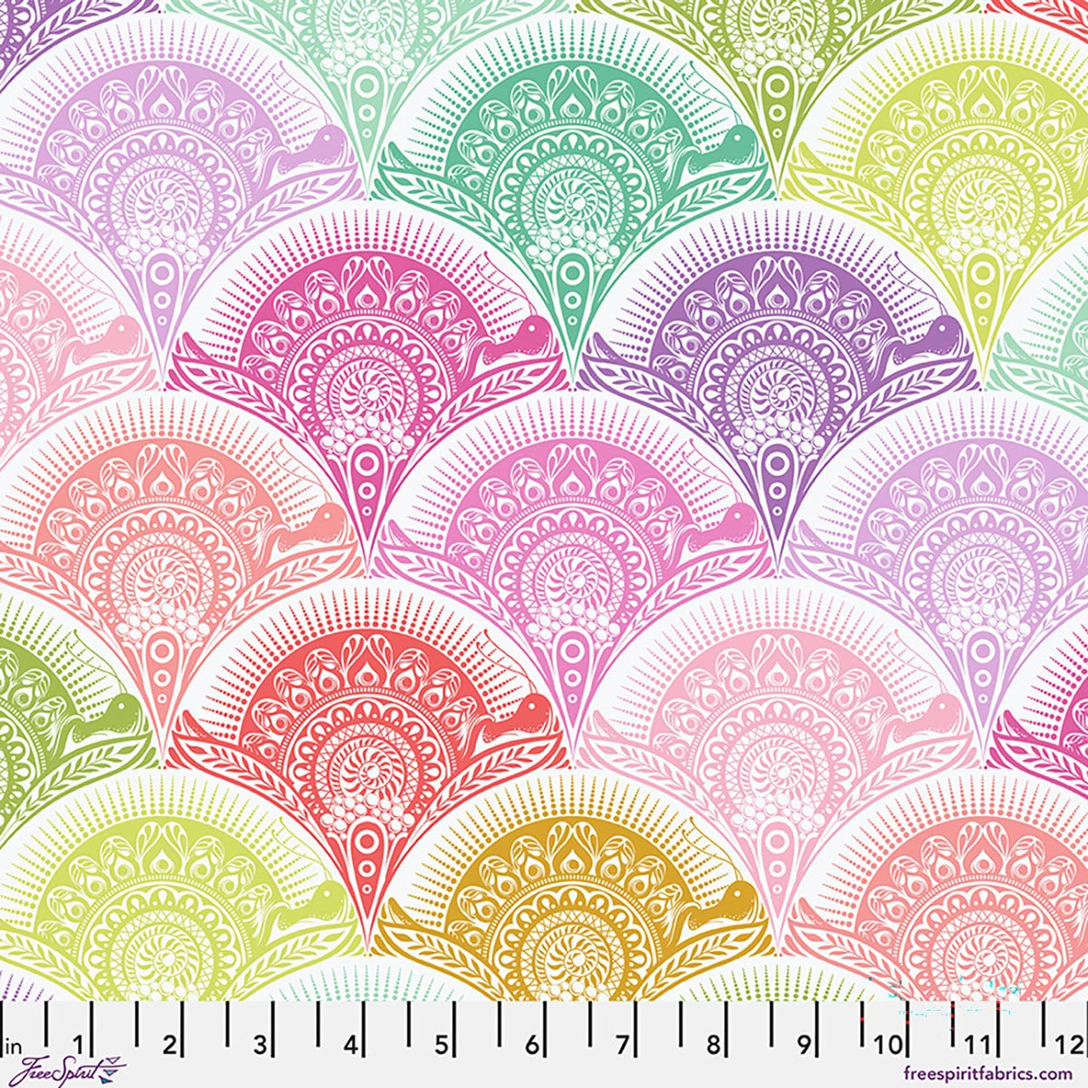 Prince Charming Déjà Vu - Snail Scallop - Sugar Rush - Tula Pink