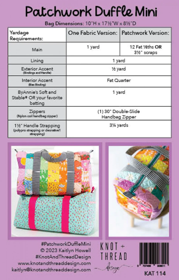 Patchwork Duffle Mini (2nd Edition)