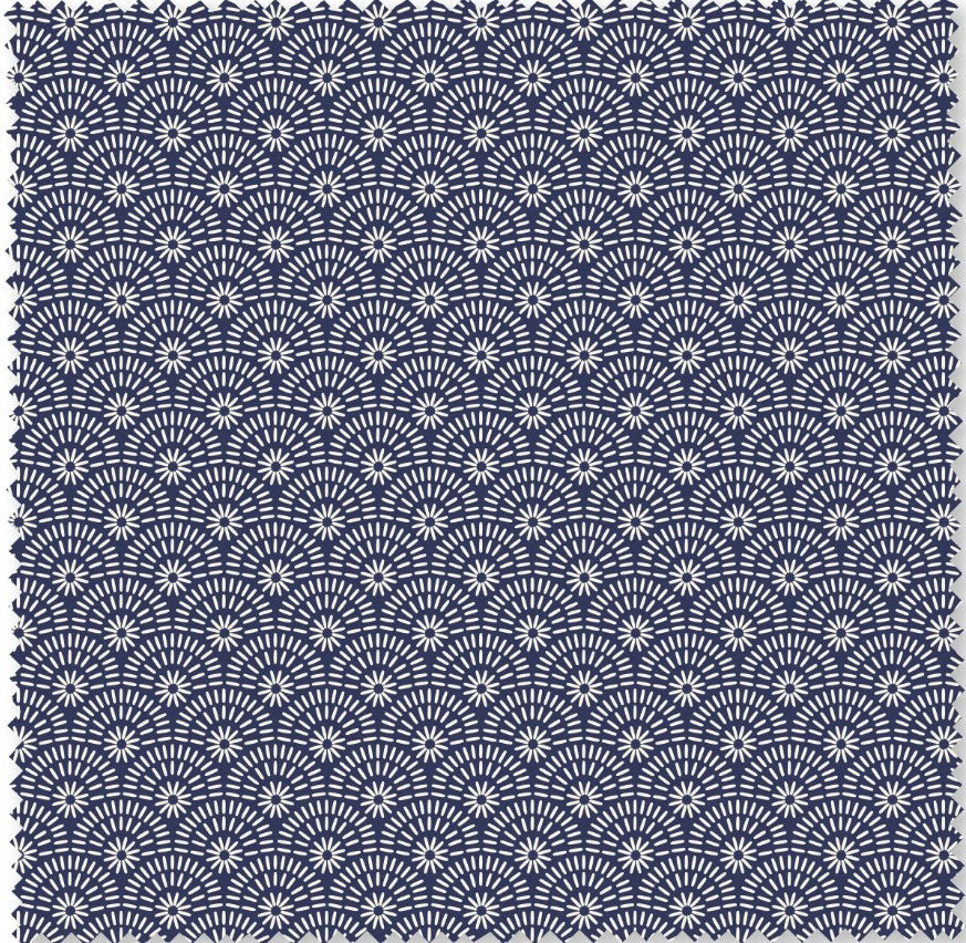 Sewn With Love - Stitched Scallop | Navy