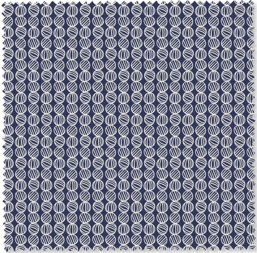 Sewn With Love - Pearls | Navy