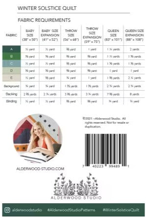 Winter Solstice Quilt Pattern - Pre-Order