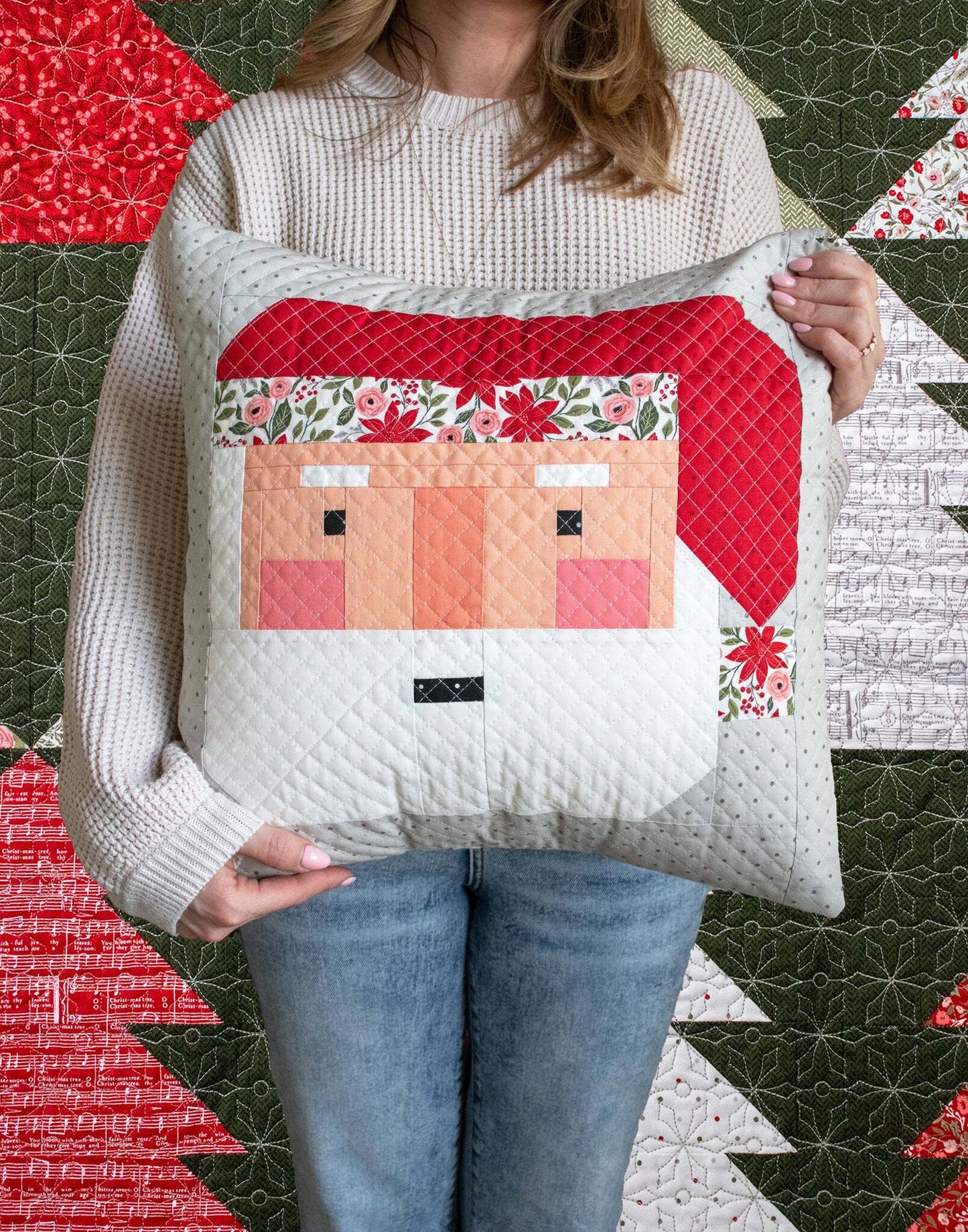 Sew Jolly Pillowcase Kit w/ Pattern (Blue)