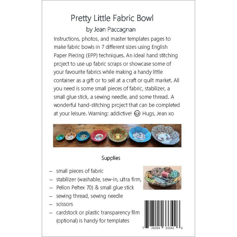 The Pretty Little Fabric Bowl