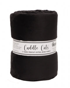 Cuddle Cut Black 3 Yard Bundle