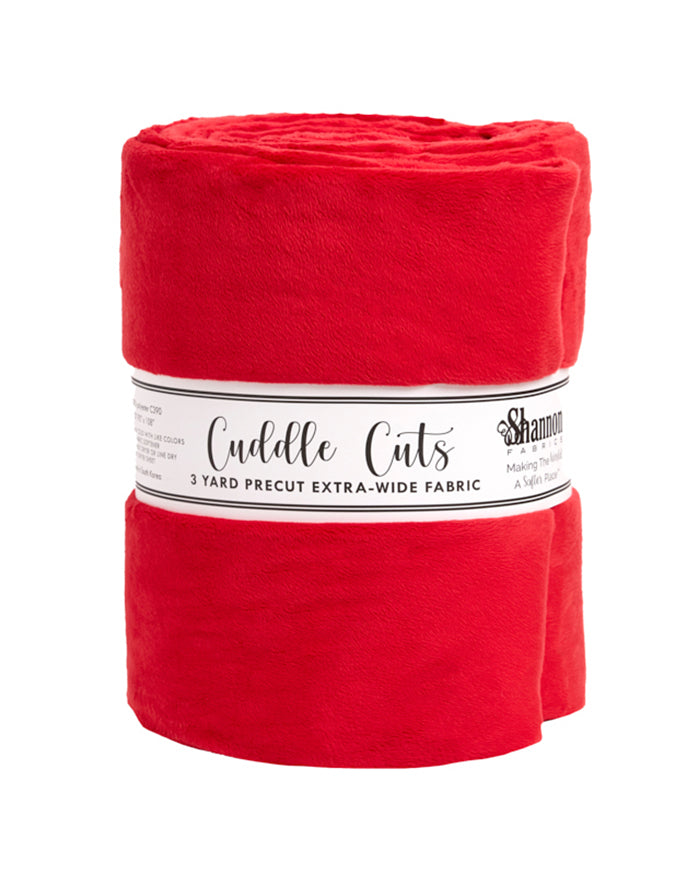 Cuddle Cut Scarlet 3 Yard Bundle