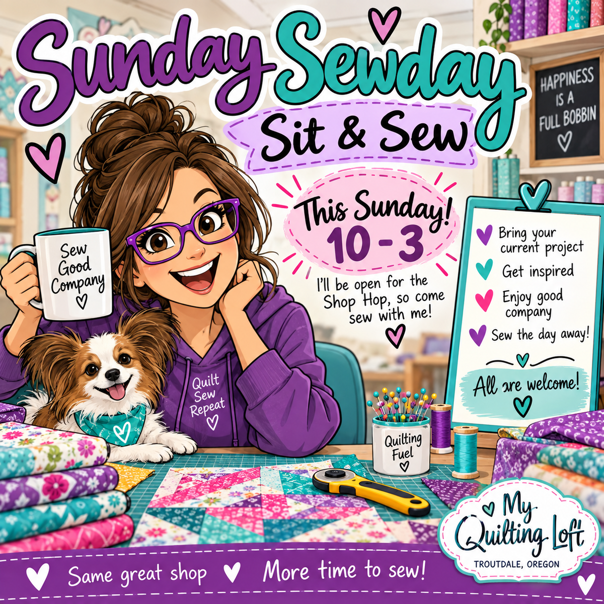 Sunday Sewday - Sit & Sew