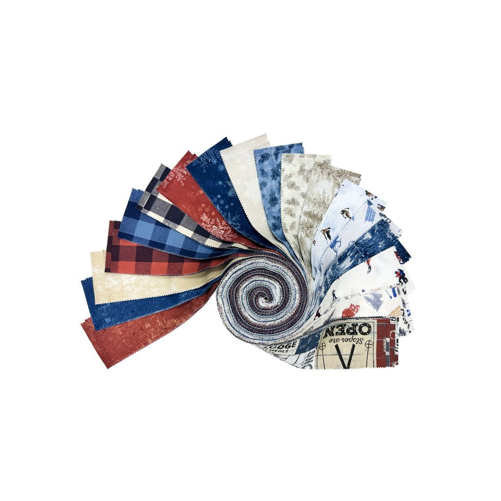 Snow Mountain - 2.5in Strips , 40pcs