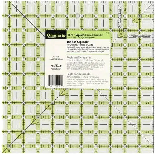Omnigrip 10.5" Square Ruler