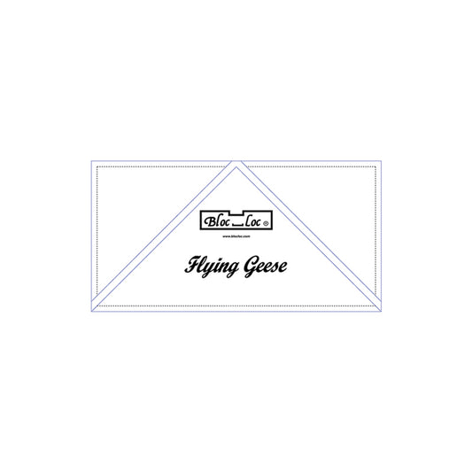 Bloc Loc - Flying Geese Ruler 2" x 4"