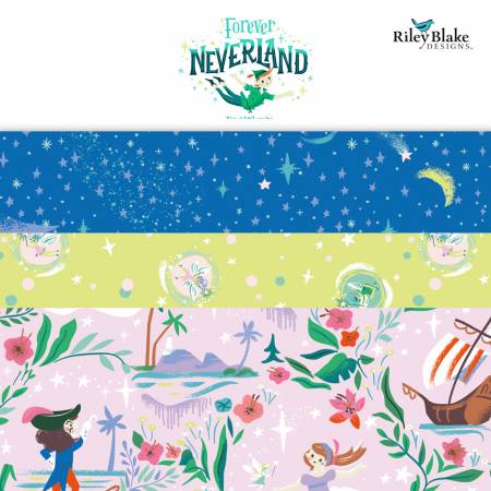 Forever Neverland - 10in Squares, 42pcs/bundle