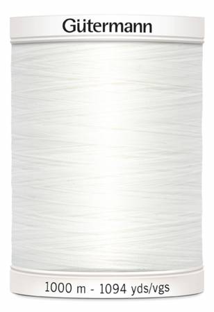 Sew-all Polyester All Purpose Thread 1000m/1094yds White