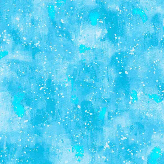 COSMOS - blue - Brushy Blender - P & B Textiles fabric