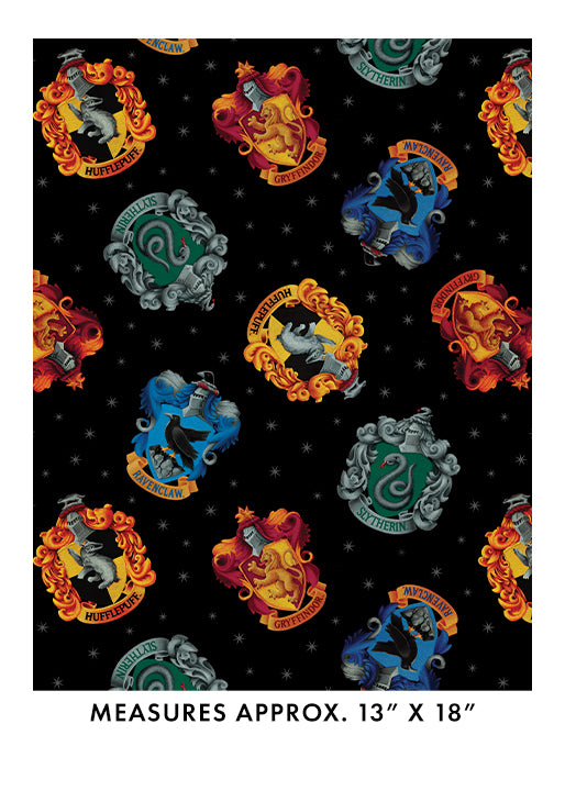 Harry Potter - Hogwarts Crests Black