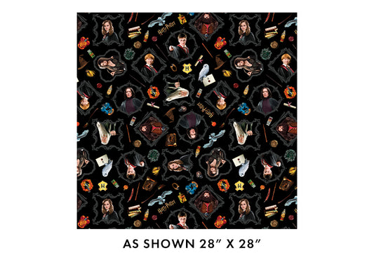 Harry Potter - Magic - Black - 108" Wideback