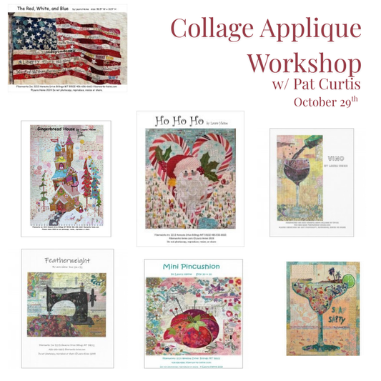 Collage Quilting Workshop with Pat Curtis