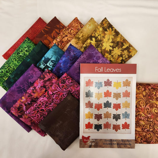 Fall Leaves Quilt Kit