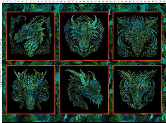 Dragons - Emerald Reign - Small Pane