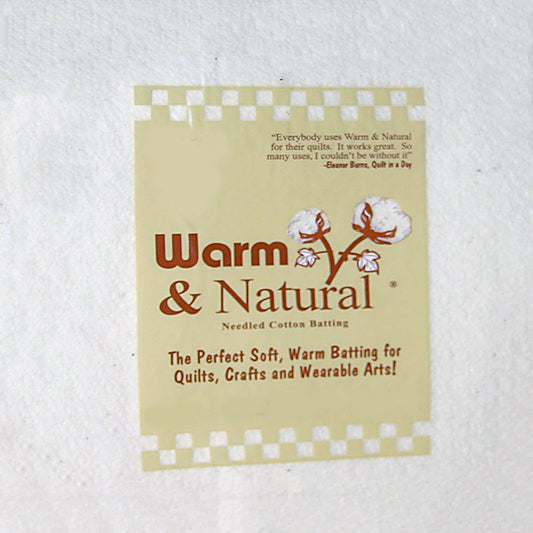 Queen Sz Warm & Natural Batting  90 x 108