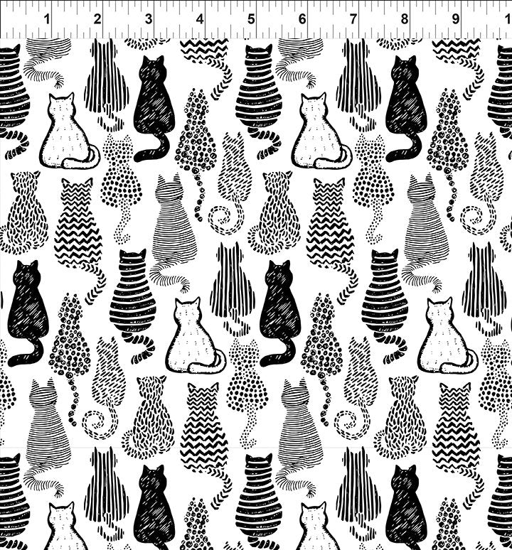 Sketchbook Prints - Sewing - Cats