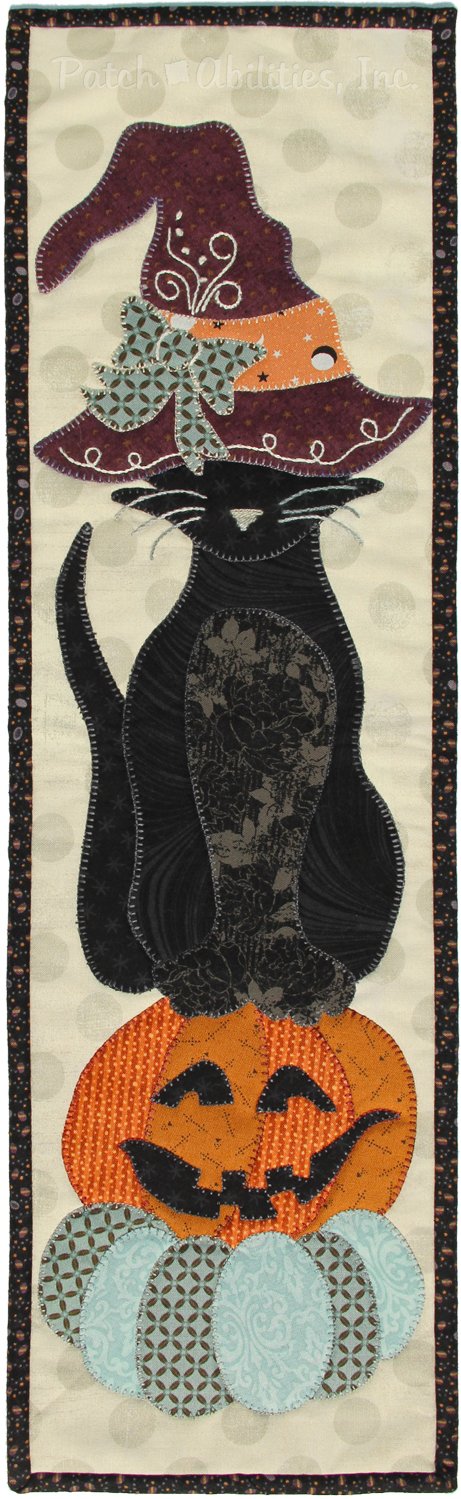 P279 Black Cat in Witch's Hat - Pre-Order