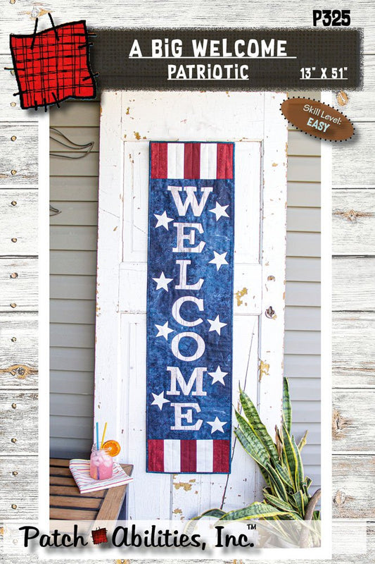 P325 A BIG Welcome Patriotic - Pre-Order