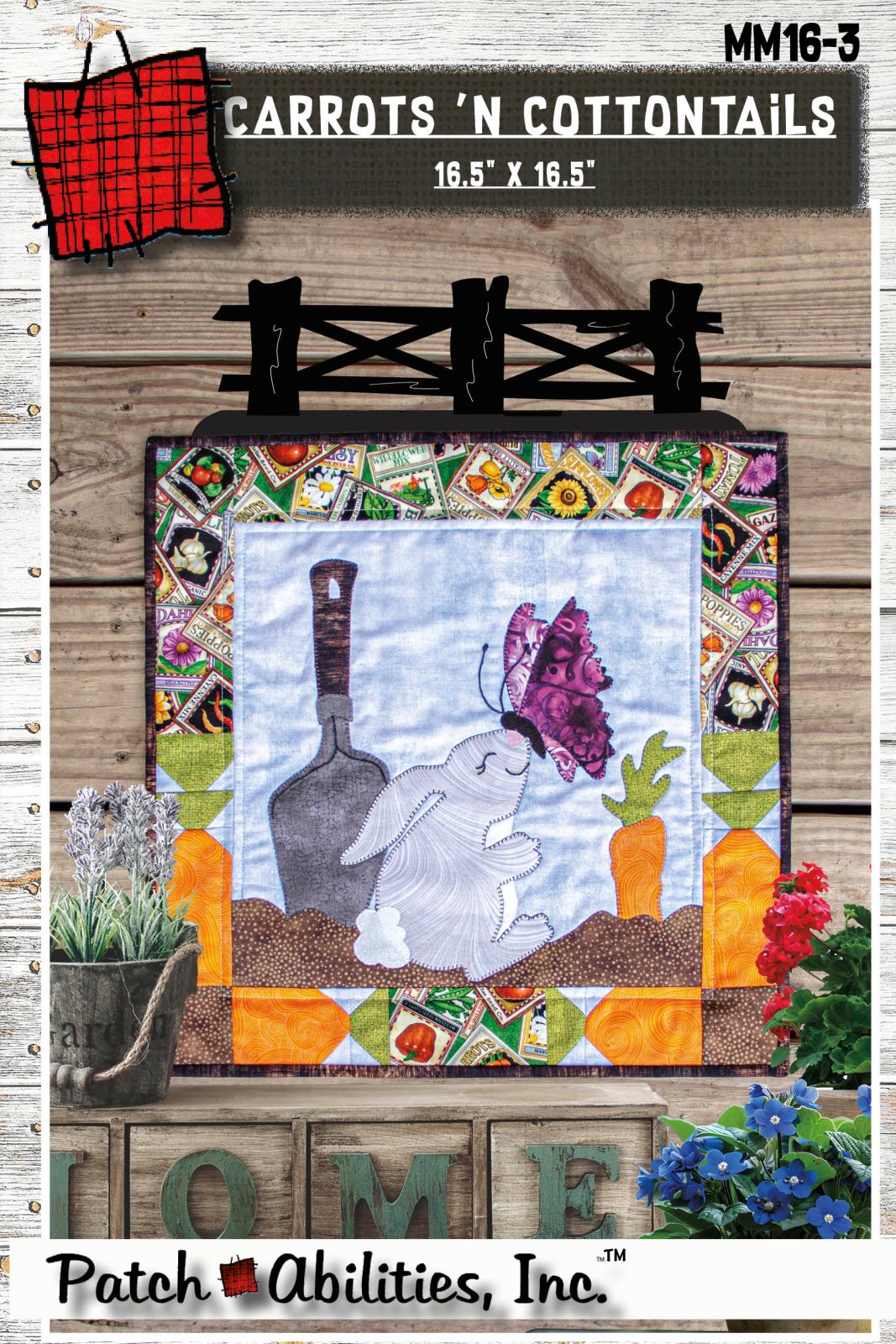 MM16-03 Carrots 'n Cottontails pattern - Pre-Order