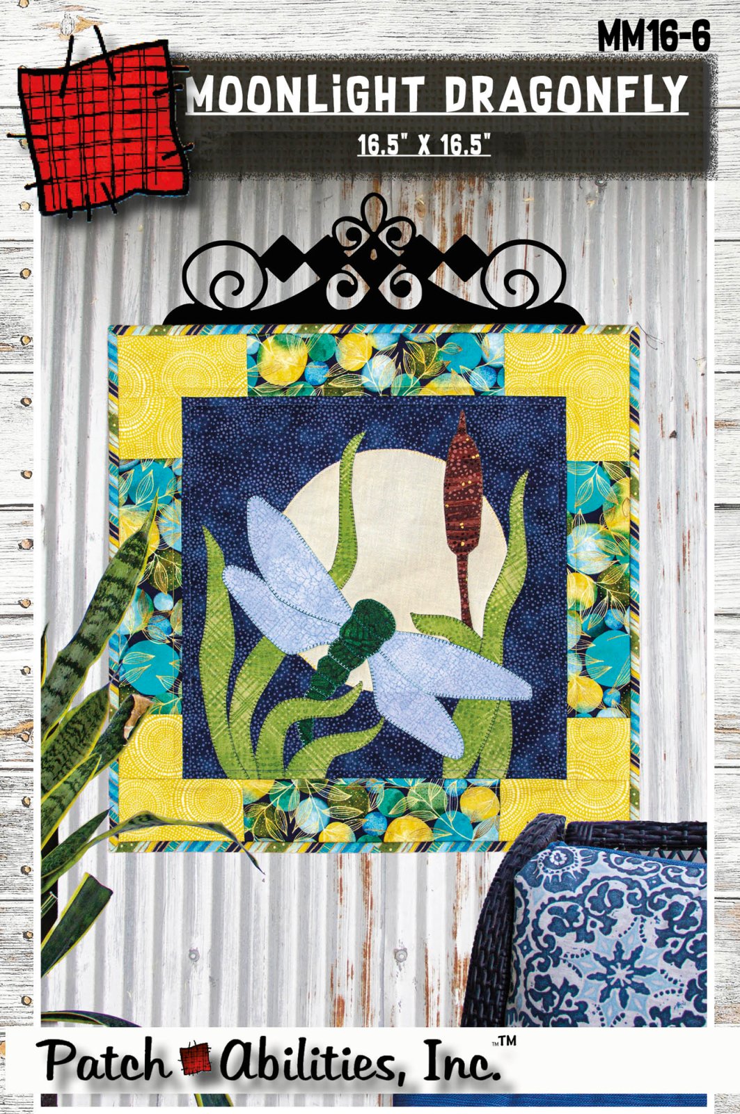 MM16-06 Moonlight Dragonfly pattern - Pre-Order