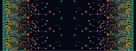 Twilight - Moonlight Black - Double Border