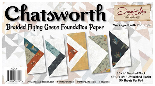 Chatsworth Braided Flying Geese AQDP1 Antler Quilt Desi#1