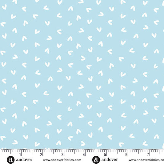 Sunny Honey by Amy Latta Hearts Aflutter Blue