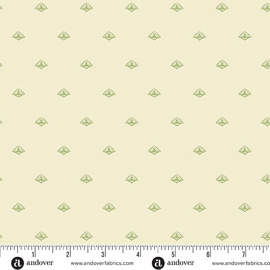 Flourish by Alexandra Bordallo Garden Ferns White (Cream)