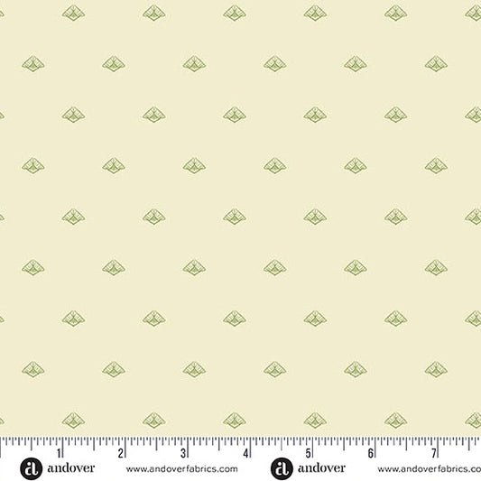Flourish by Alexandra Bordallo Garden Ferns White (Cream)
