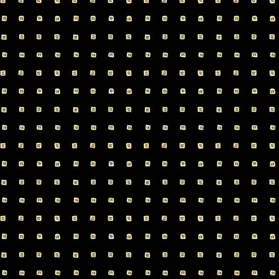 Frond - Cubes - Black