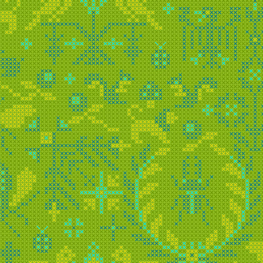 Sun Print 2020 by Alison Glass Menagerie Lichen